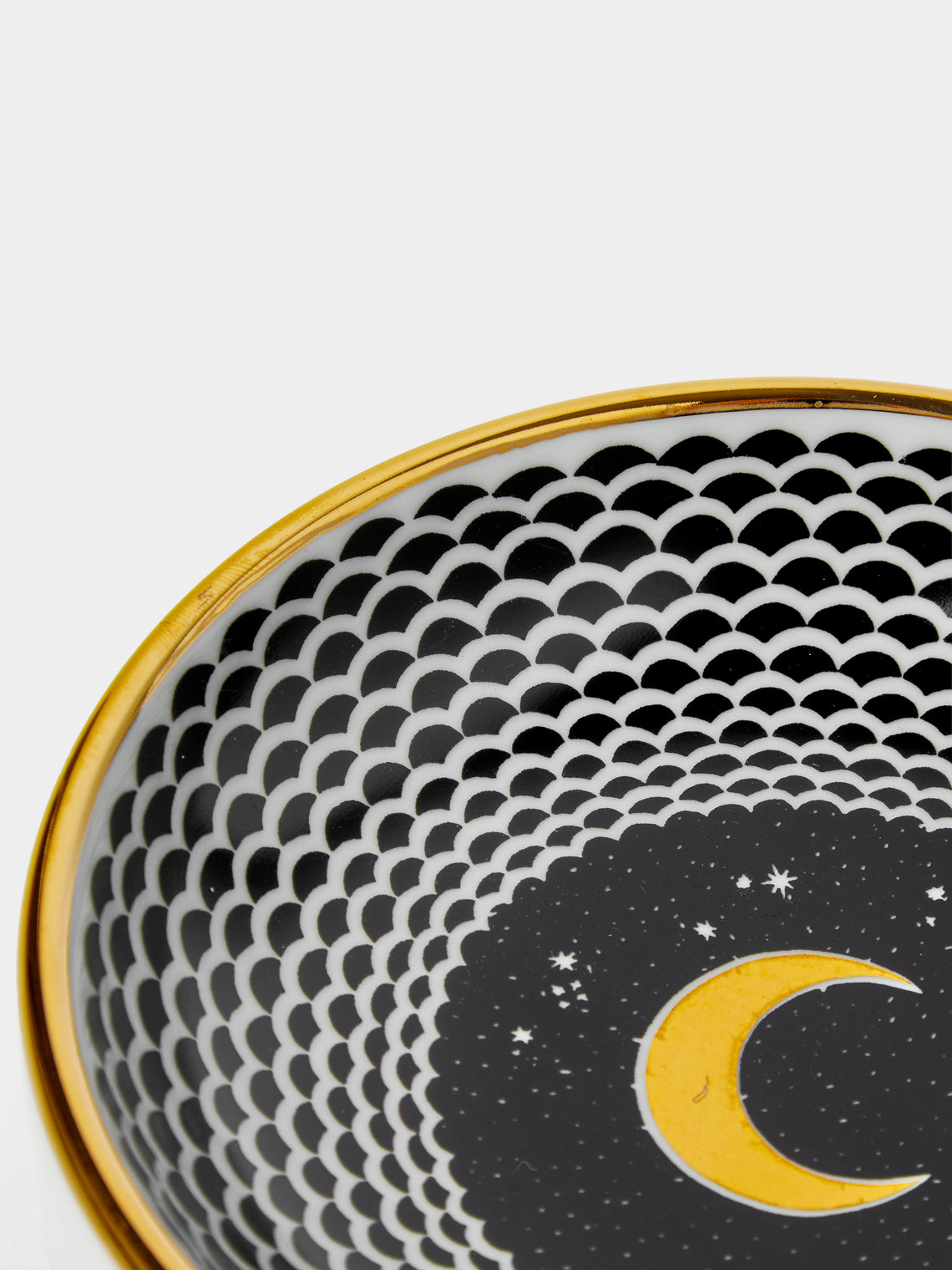 Fornasetti - Lunocentrica Porcelain Ashtray - Multiple - ABASK