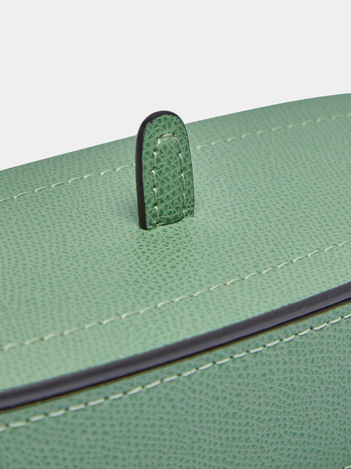 Giobagnara - Harris Leather Oval Pen Holder - Light green - ABASK