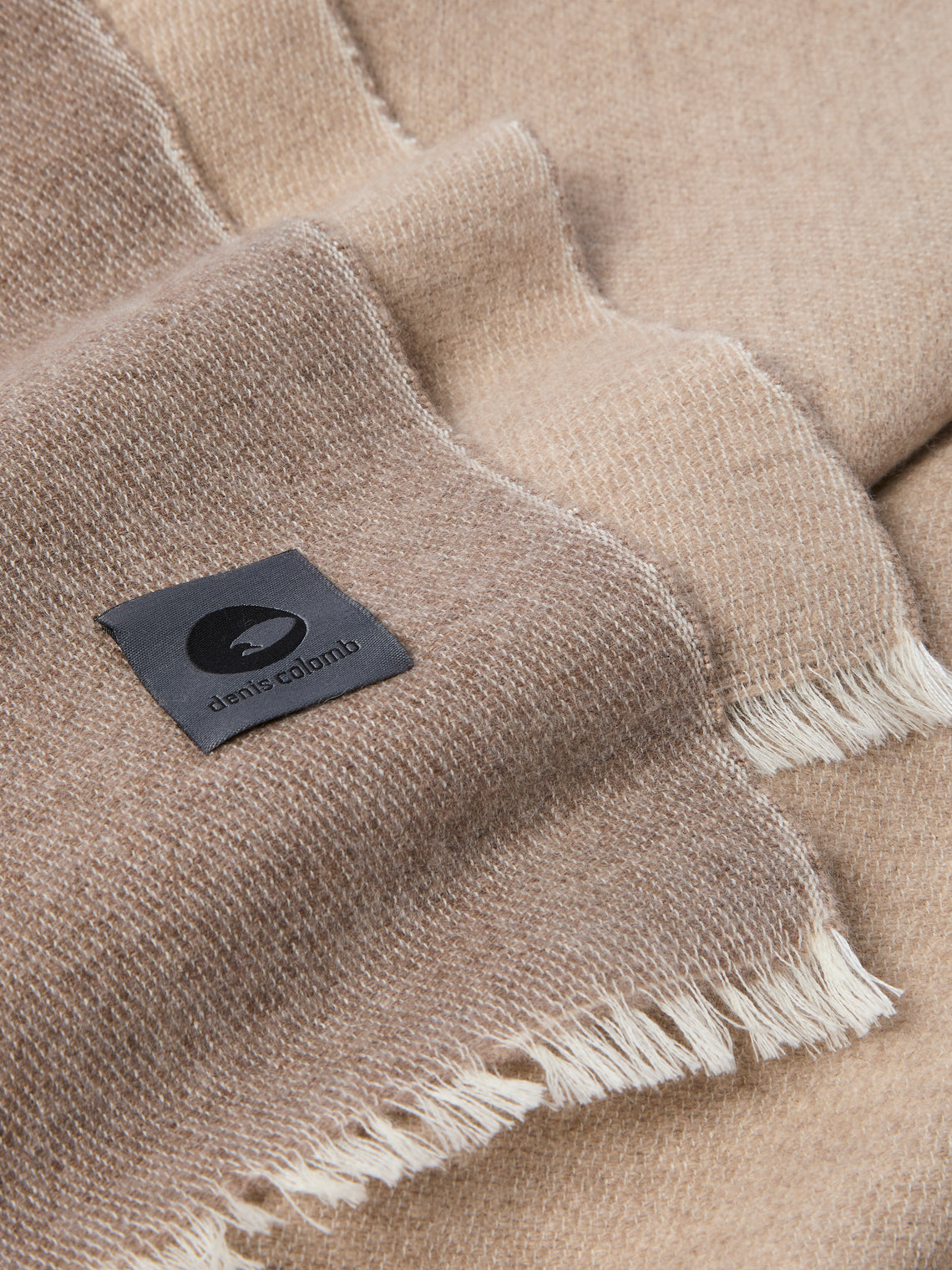 Denis Colomb - Cashmere Reversible Throw (79in/2m) - Brown - ABASK