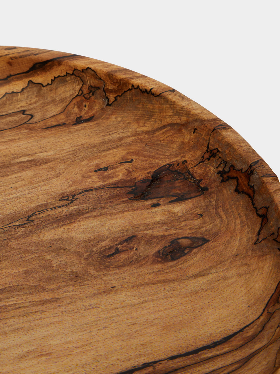 Bird & Branch - Fairlight Hand-Turned Patterned Beech Platter -  - ABASK