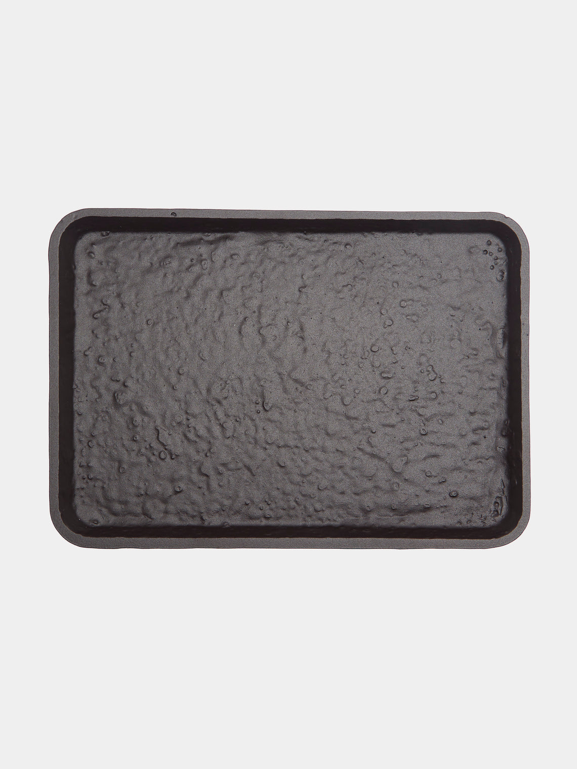 Giobagnara - Riace Imperfect Bronze Valet Tray (11.5in/29cm) - Black - ABASK - 