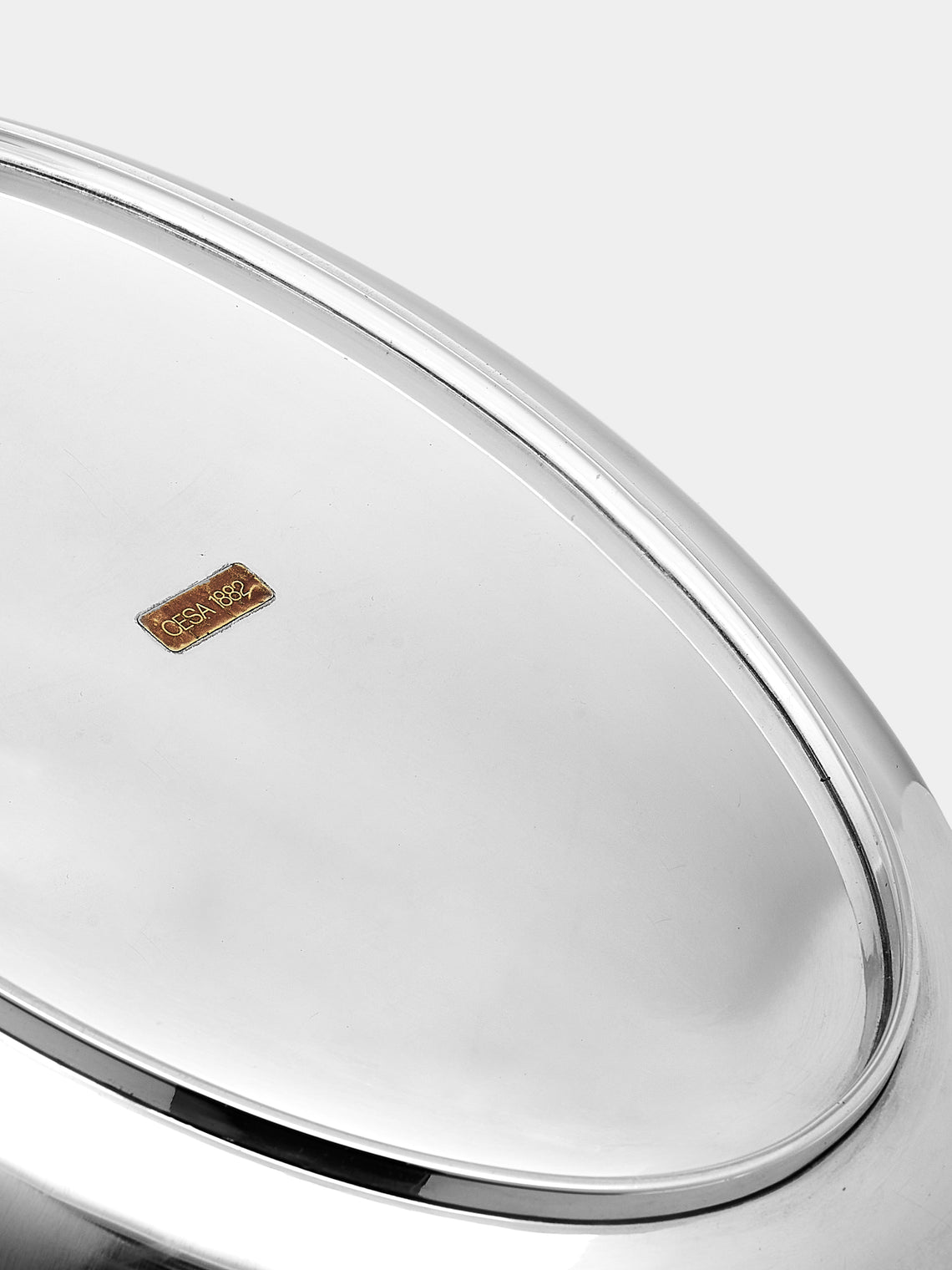 Antique and Vintage - 1940s Cesa Solid Silver Duck Serving Dish and Spoon - Silver - ABASK