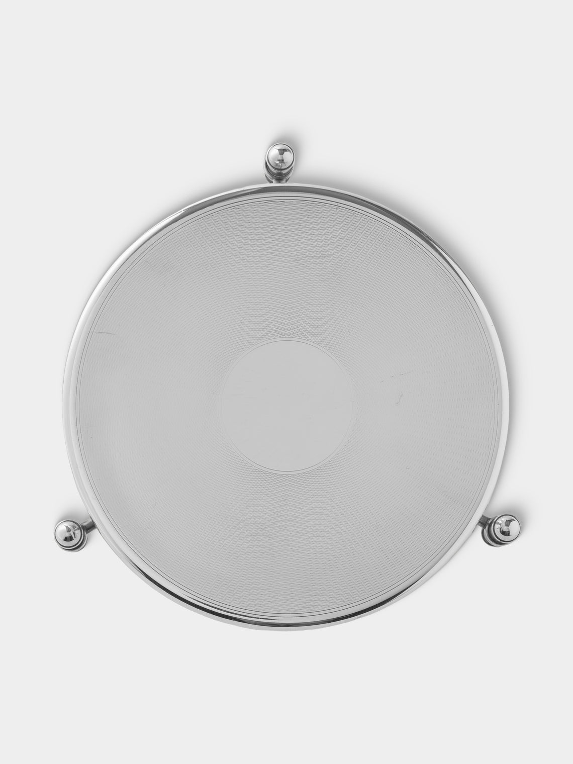 Antique and Vintage - 1990s Christofle Silver-Plated Platter - Silver - ABASK