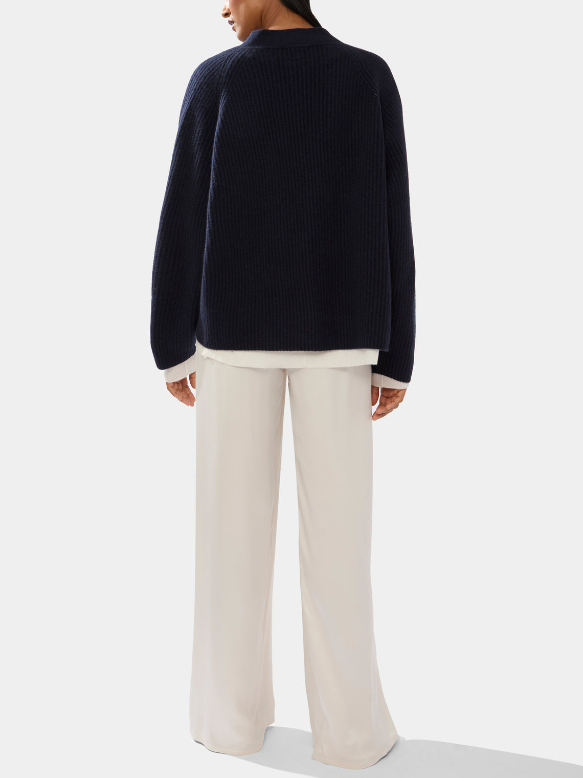 Dusan - Cashmere Boyfriend Cardigan | One Size -  - ABASK