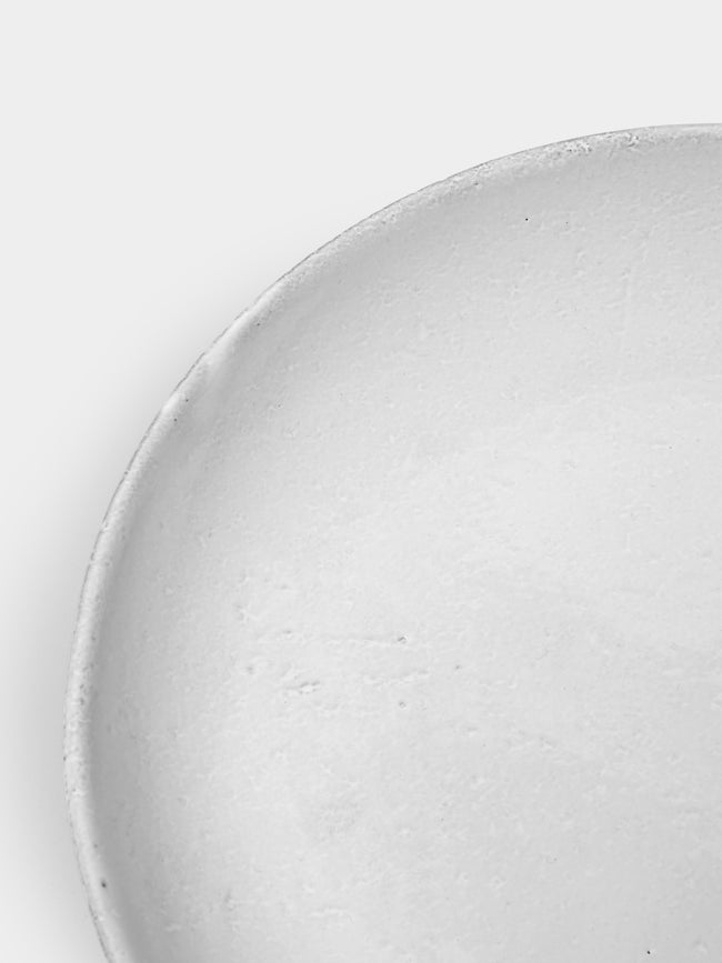 Astier de Villatte - Rien Hand-Glazed Ceramic Deep Plate (Set of 2) - White - ABASK