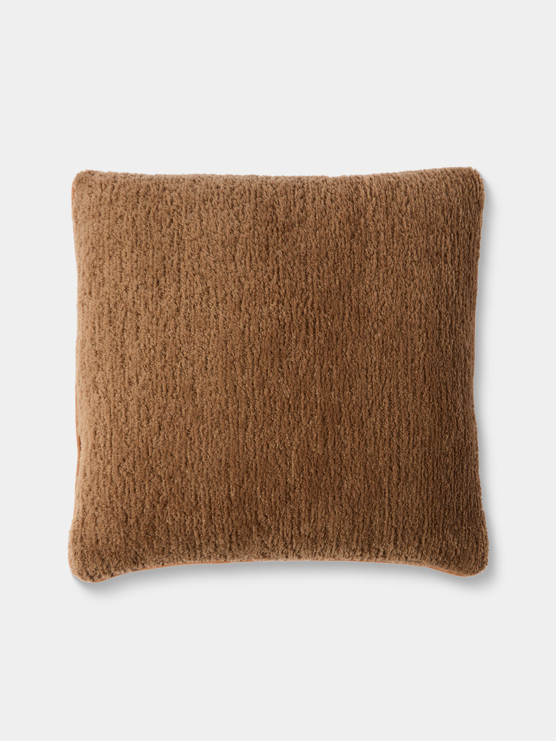 de Le Cuona - Tundra Wool Pillow (21.5in/55cm) - Brown - ABASK
