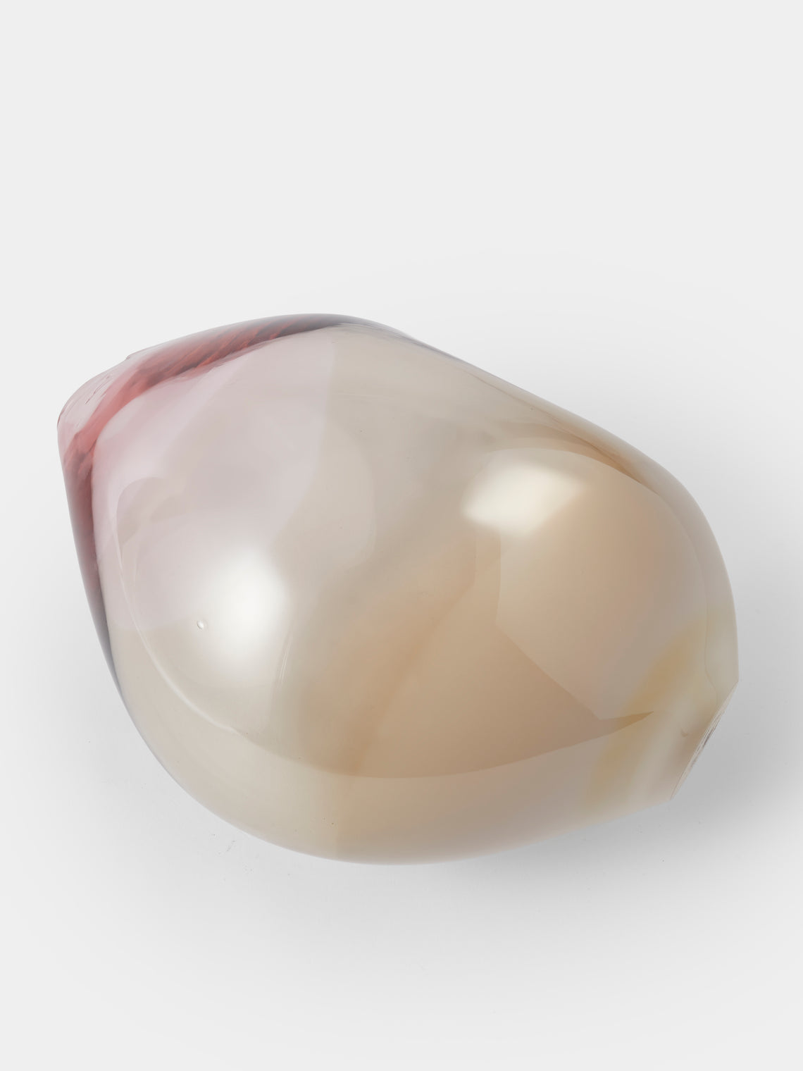 Michèle Oberdieck - Delicate Sepia Hand-Blown Glass Vase (12in/31cm) - Multiple - ABASK
