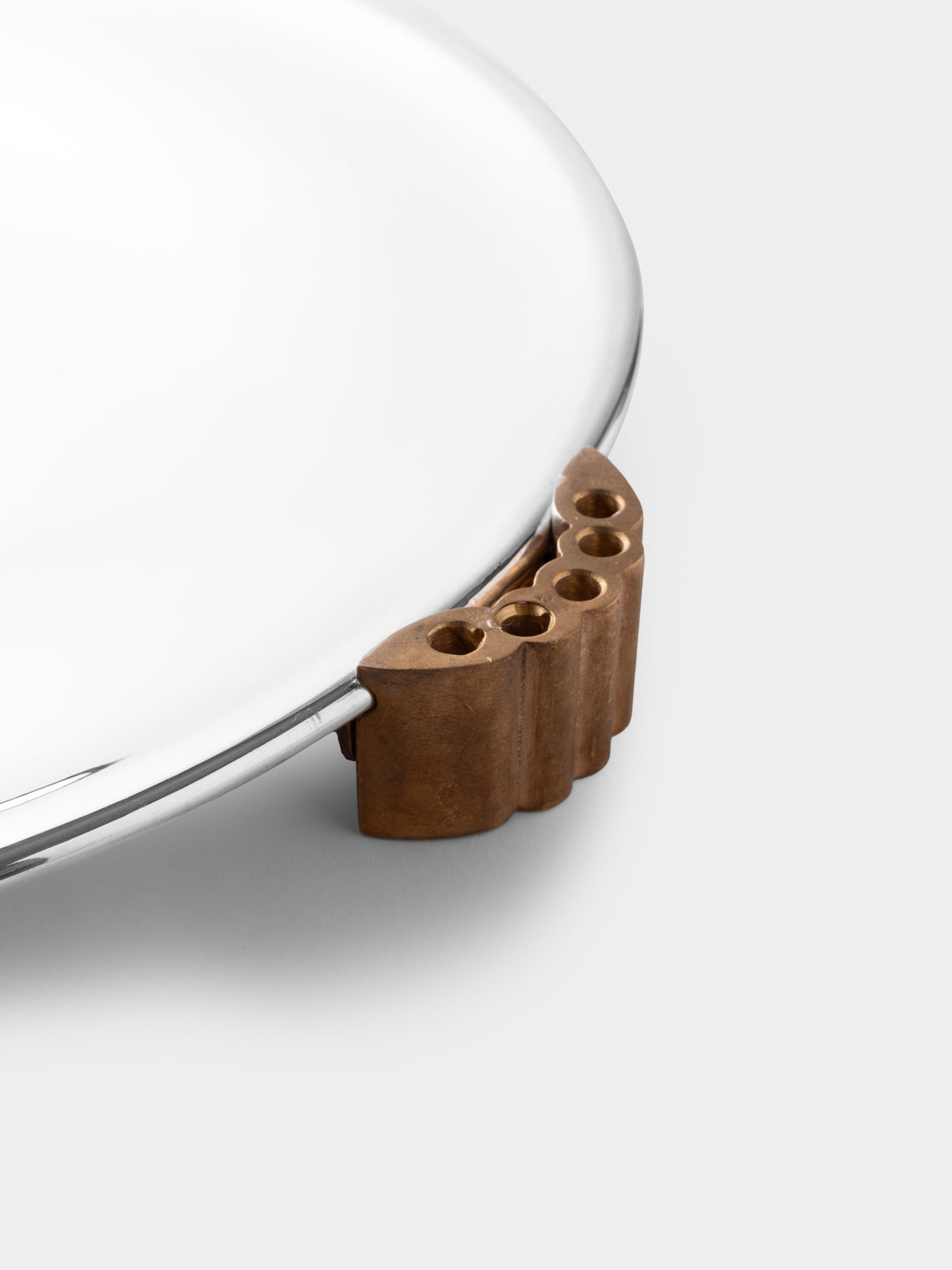 San Lorenzo - 1992 Afra and Tobia Scarpa No. 68 Pure Silver Candelabra - Silver - ABASK