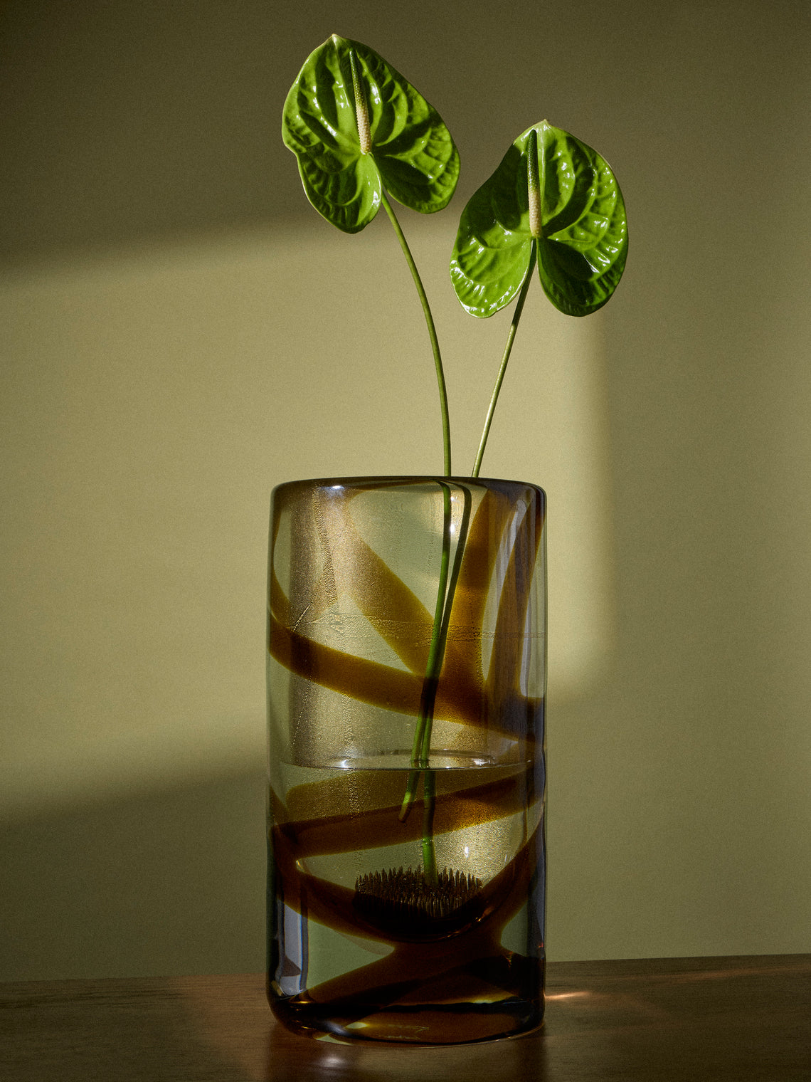 Venini - 2022 Peter Marino 2022 Cilindro Hand-Blown Murano Glass Vase (15.5in/40cm) - Clear - ABASK