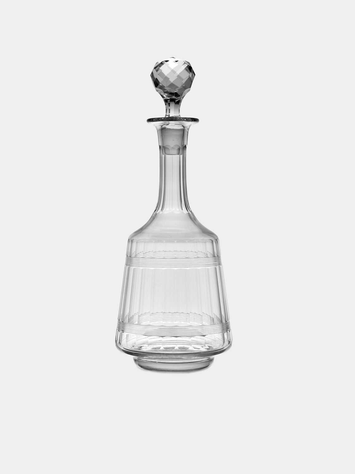 Antique and Vintage - Early-20th-Century Crystal Carafe - Clear - ABASK - 