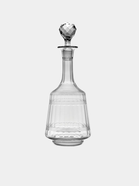 Antique and Vintage - Early-20th-Century Crystal Carafe - Clear - ABASK - 