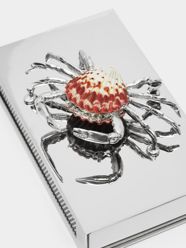Objet Luxe - Silver-Plated and Shell Matchbox Cover -  - ABASK