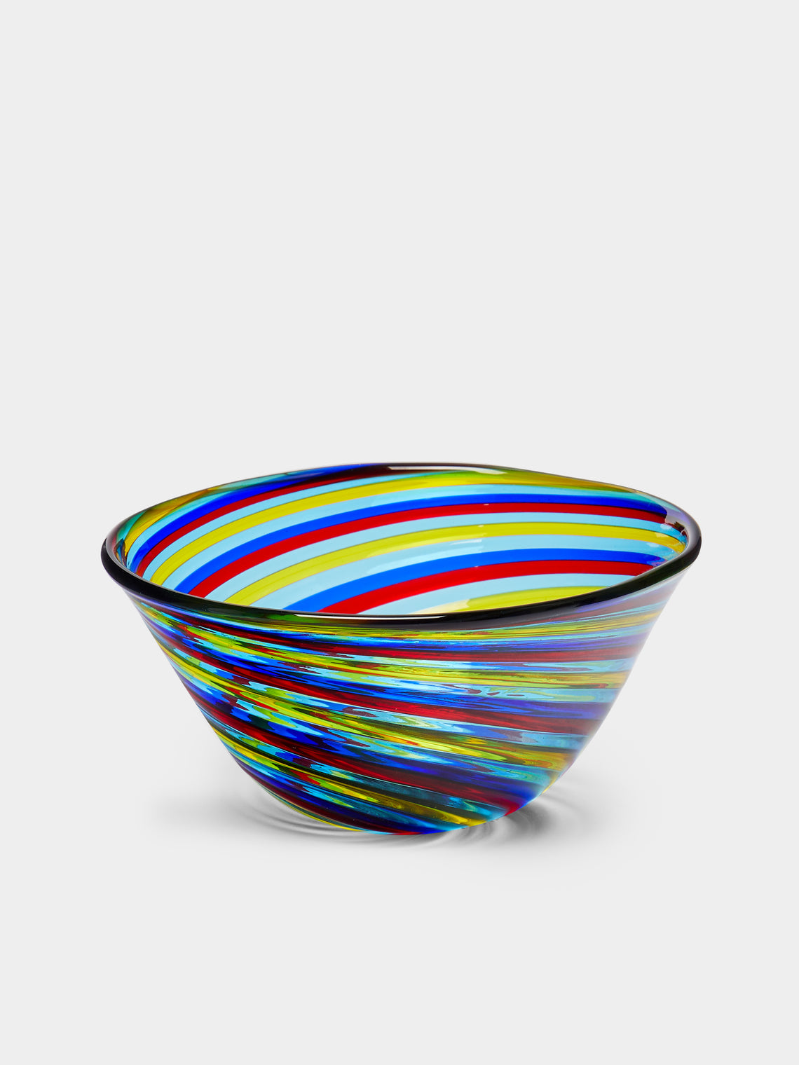 F&M Ballarin - Filigrana Hand-Blown Murano Glass Small Bowl -  - ABASK - 