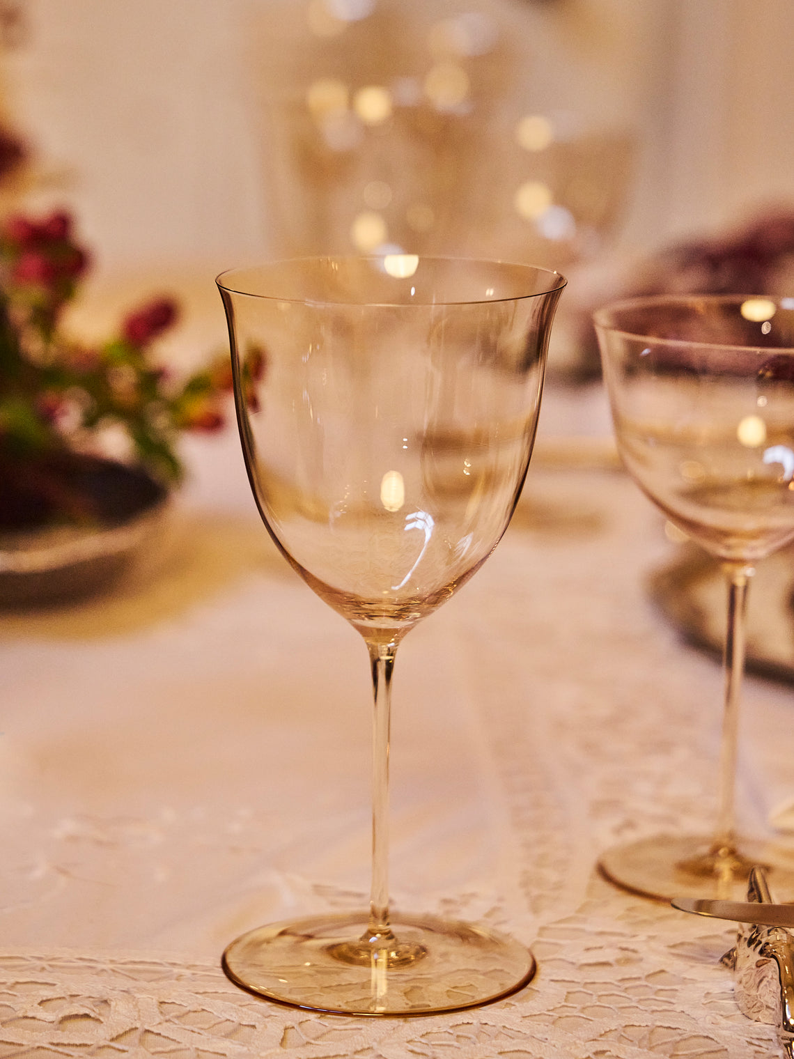 Lobmeyr - Gold Luster Patrician Hand-Blown Crystal Red Wine Glass - Gold - ABASK