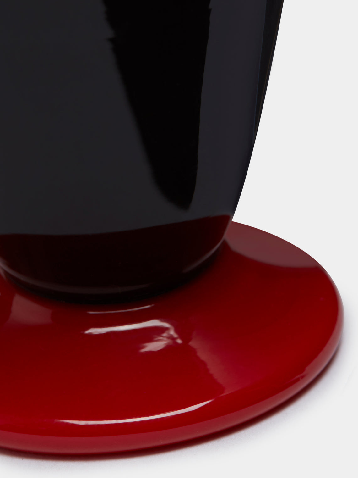 NasonMoretti - Archive Revival 1923 Hand-Blown Murano Sake Glasses (Set of 2) - Black - ABASK