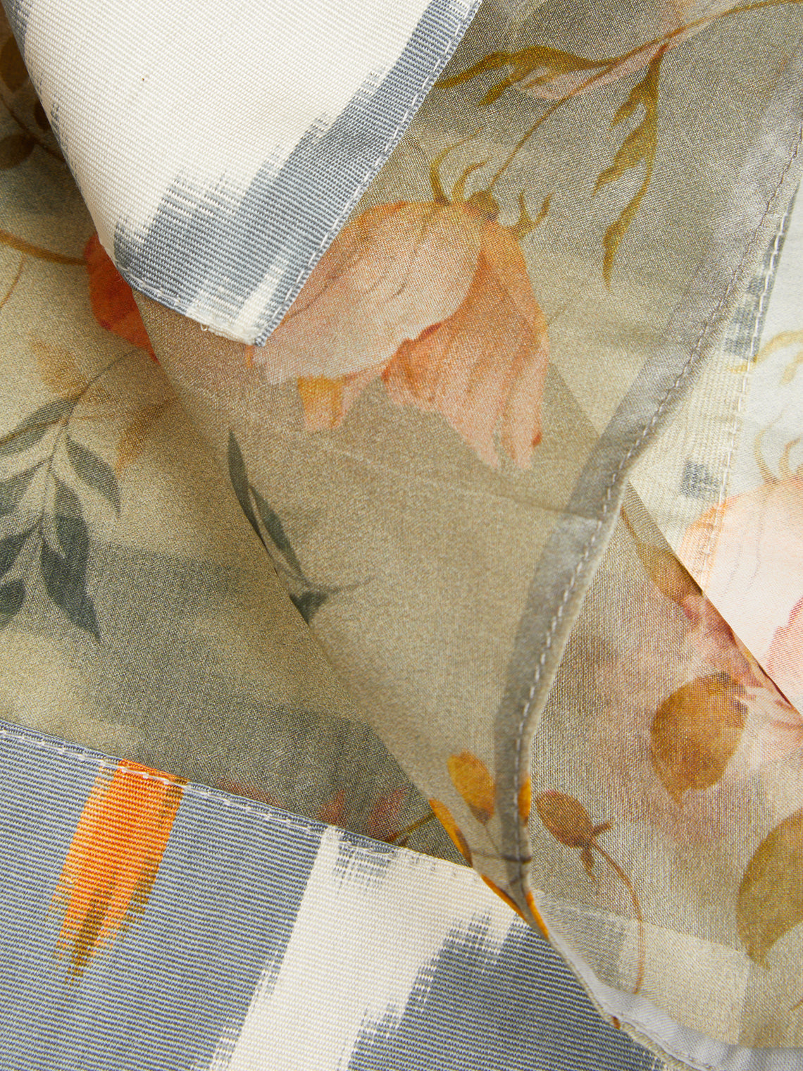 Nazzy Beglari - Shibori Ikat Silk Kaftan Dress | One Size -  - ABASK