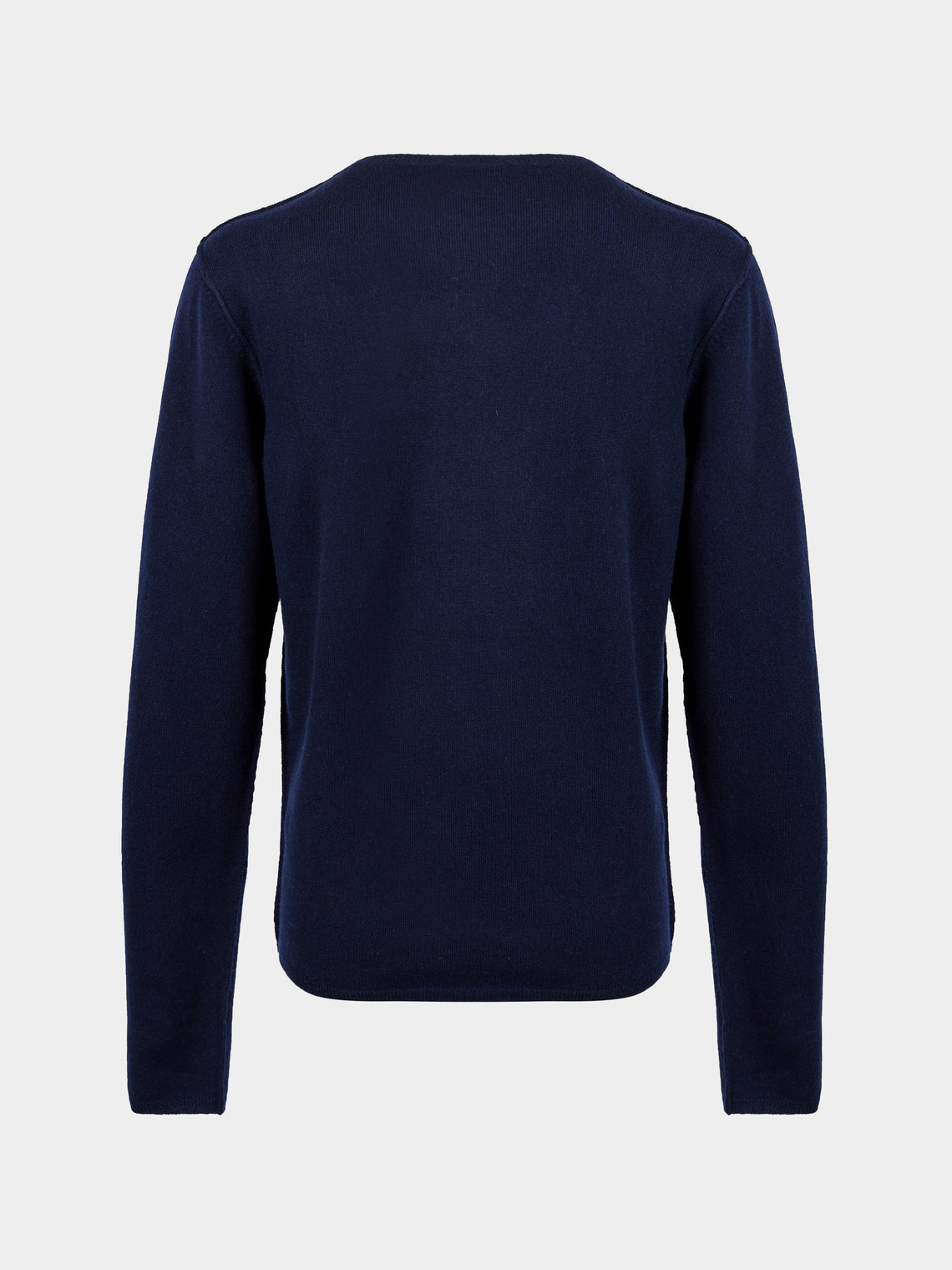Denis Colomb - Cashmere Crew-Neck Sweater | Size: M - Navy - ABASK