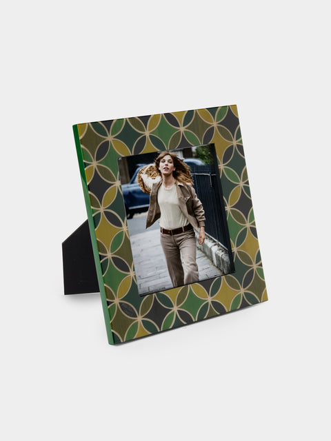Mastellone Giuseppe - Wood Inlay Photo Frame (5x7") - Green - ABASK - 