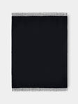 Begg x Co - Arran Cashmere Throw (72in/1.8m) - Black - ABASK - 