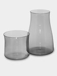 Lobmeyr - Night Set Hand-Blown Crystal Carafe and Tumbler - Black - ABASK - 