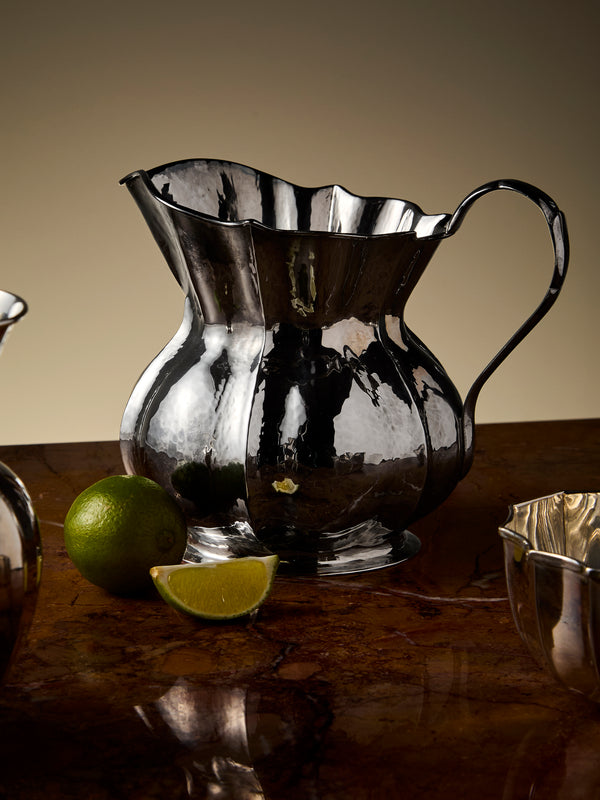 Antique and Vintage - 1950s Solid Silver Jug - Silver - ABASK