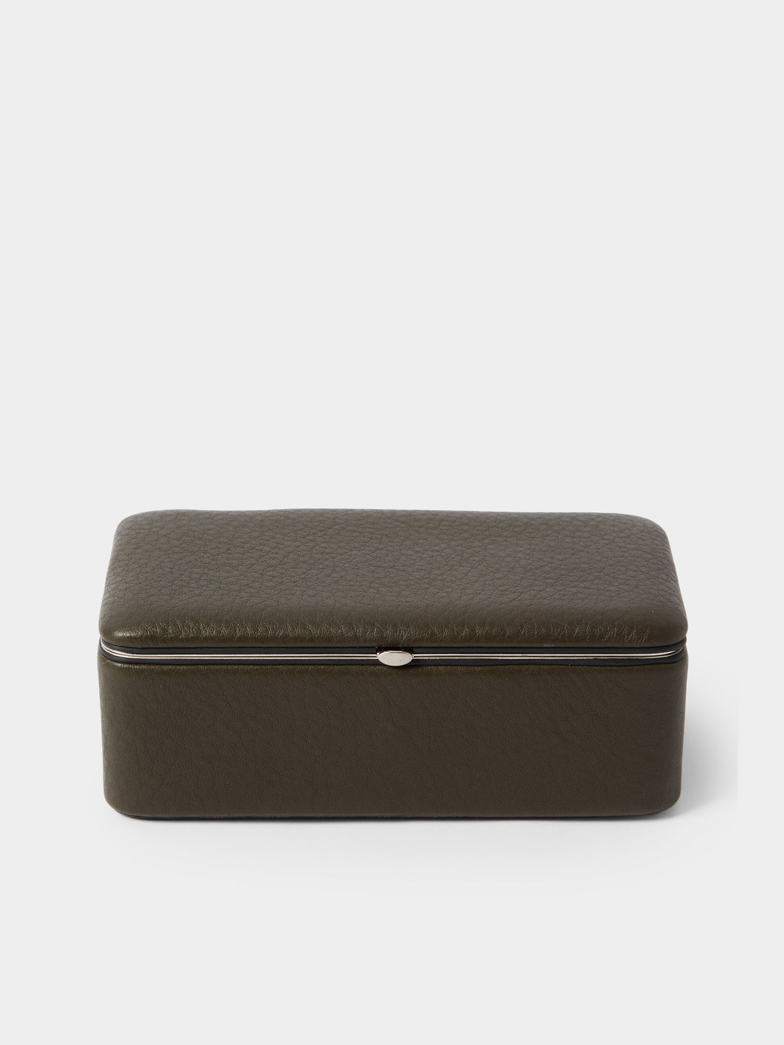F. Hammann - Leather Large Jewelry Box - Green - ABASK
