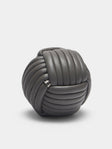Giobagnara - Nodo Leather Doorstop - Gray - ABASK - 