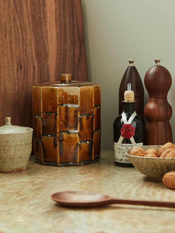 The Leach Pottery - Ceramic Lidded Jar -  - ABASK