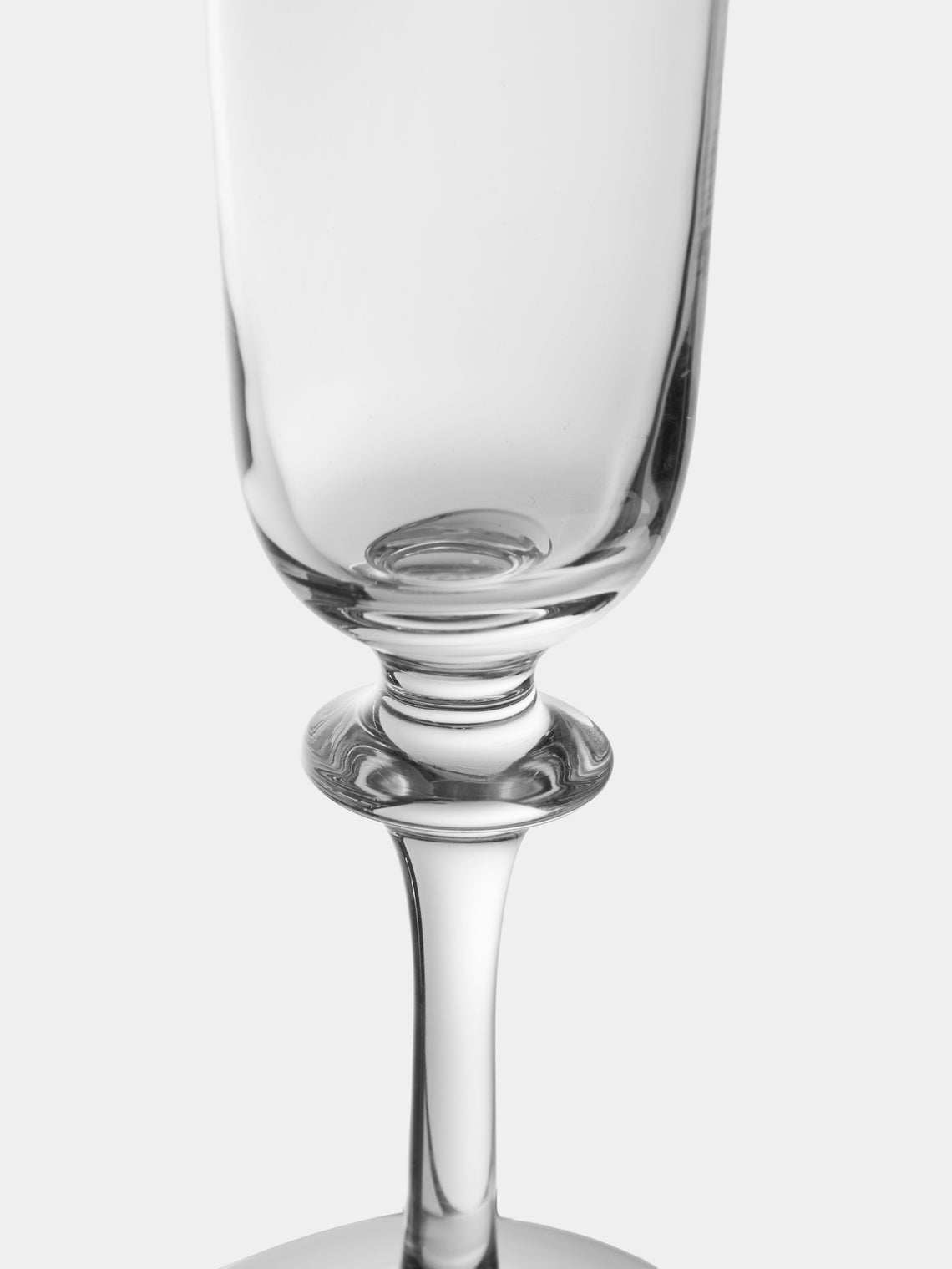 Antique and Vintage - 1947 Daum Saumur Champagne Glasses (Set of 12) - Clear - ABASK