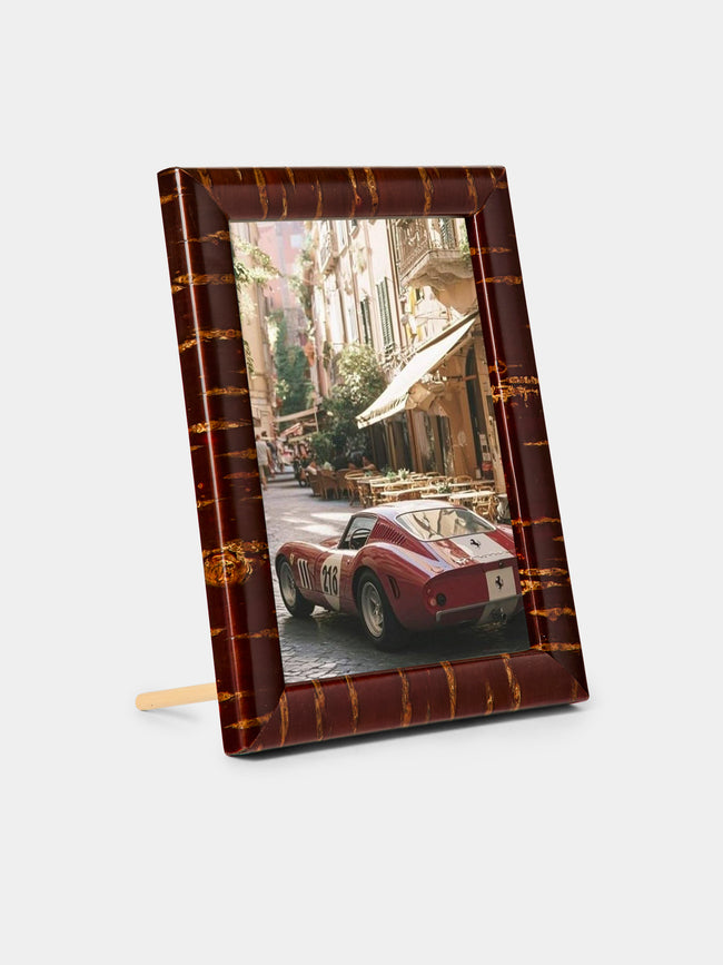 Denshiro - Cherry Bark Cabinet Photo Frame - Brown - ABASK - 