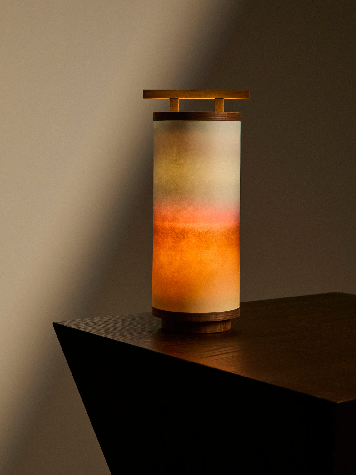 Maxime Prange - Torii Walnut and Washi Paper Small Table Lamp - Multiple - ABASK