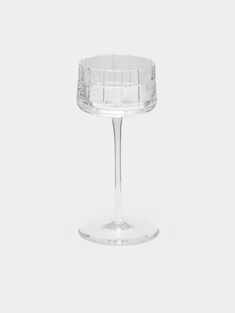 Cristallerie De Montbronn - Milan Hand-Blown Crystal Candle Holder -  - ABASK - 