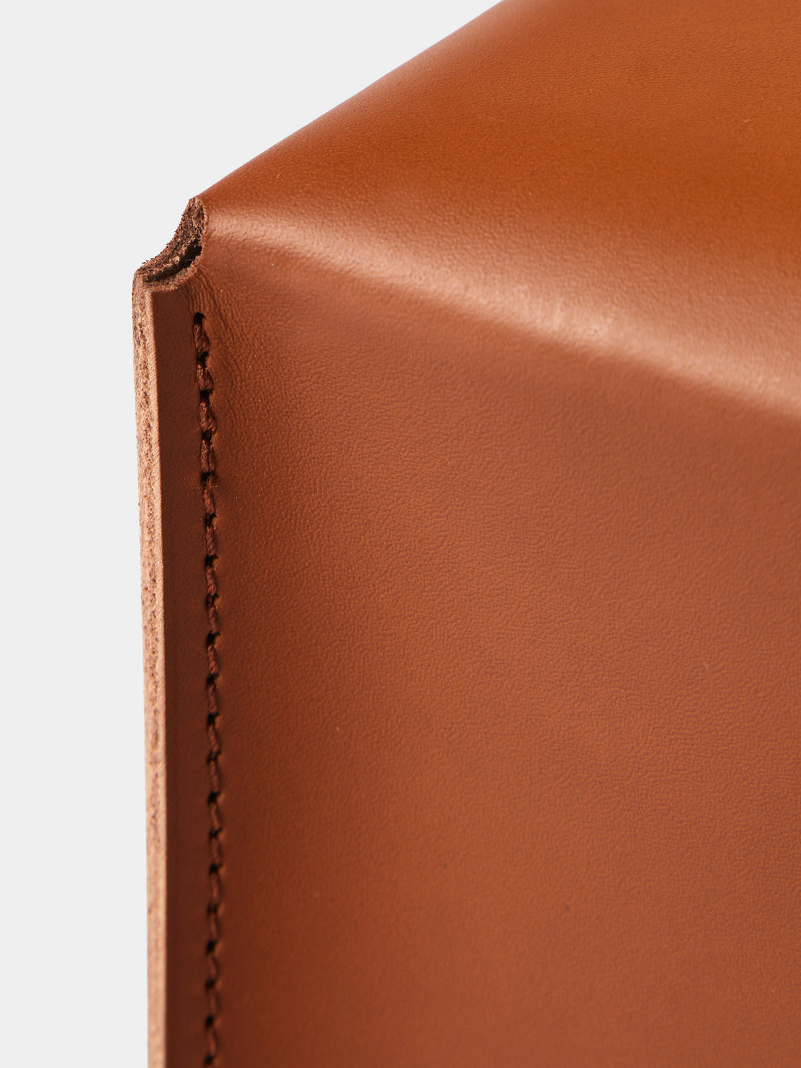 Rabitti 1969 - Amsterdam Leather Tissue Box - Orange - ABASK