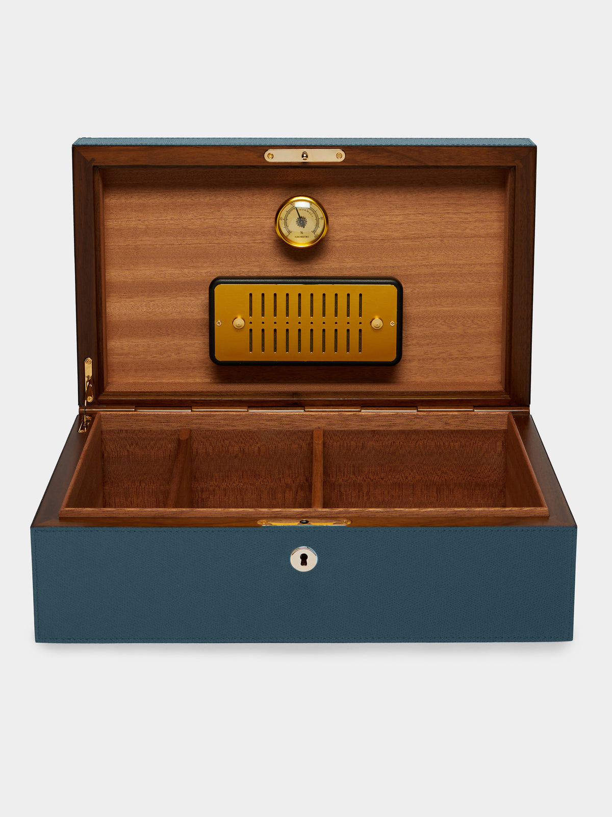 Santiago Leather Large Humidor Case (80 Cigars)