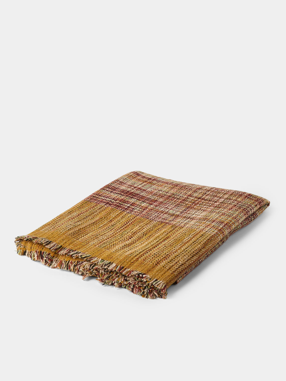 Textured Cashmere Blanket (75in/1.9m)