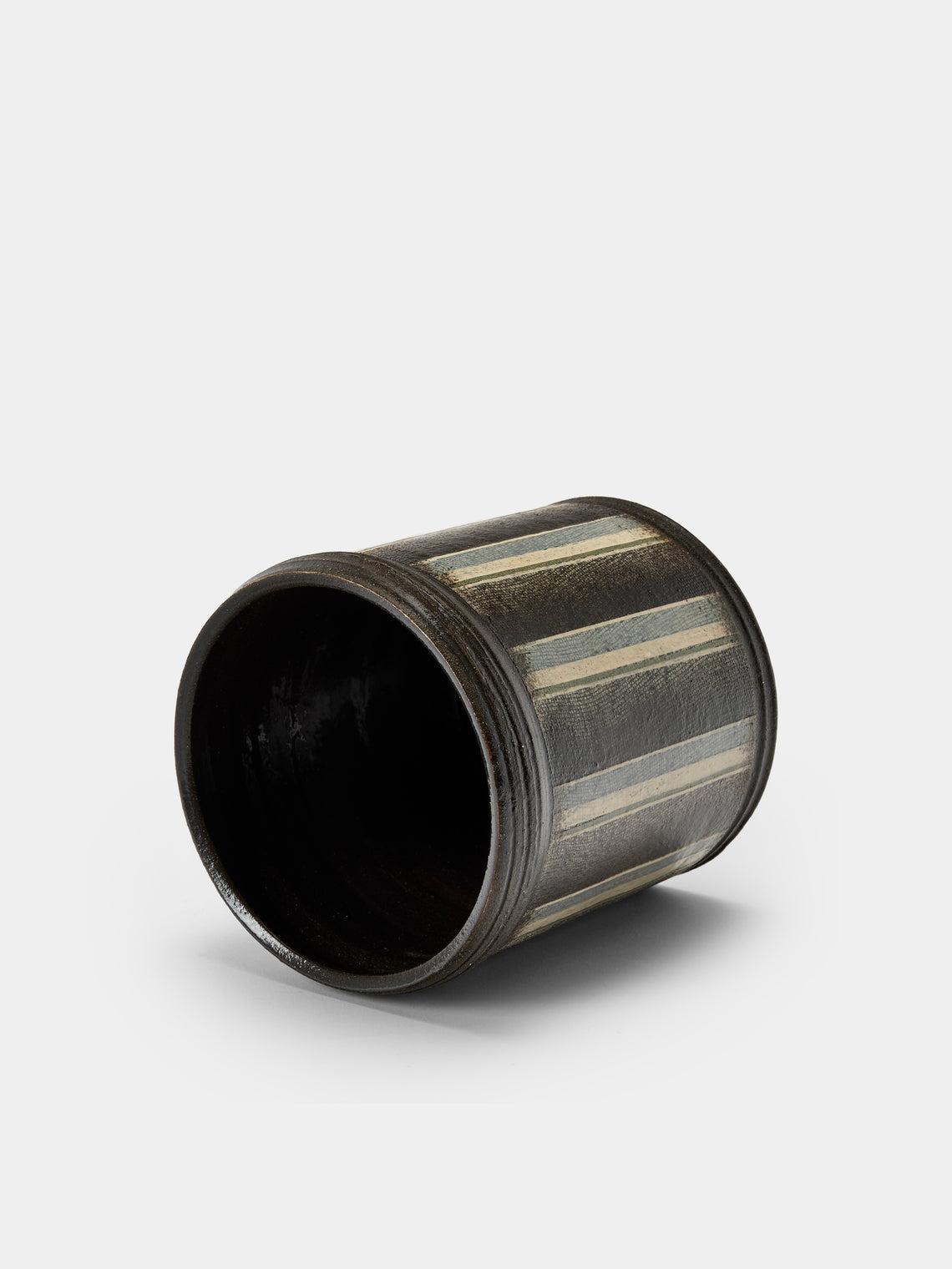 Masumi Ando - Textured Ceramic Water Jar - Gray - ABASK