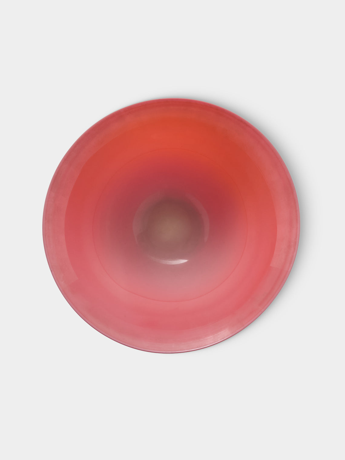 Antique and Vintage - 1980s Venini Murano Glass Bowl - Red - ABASK