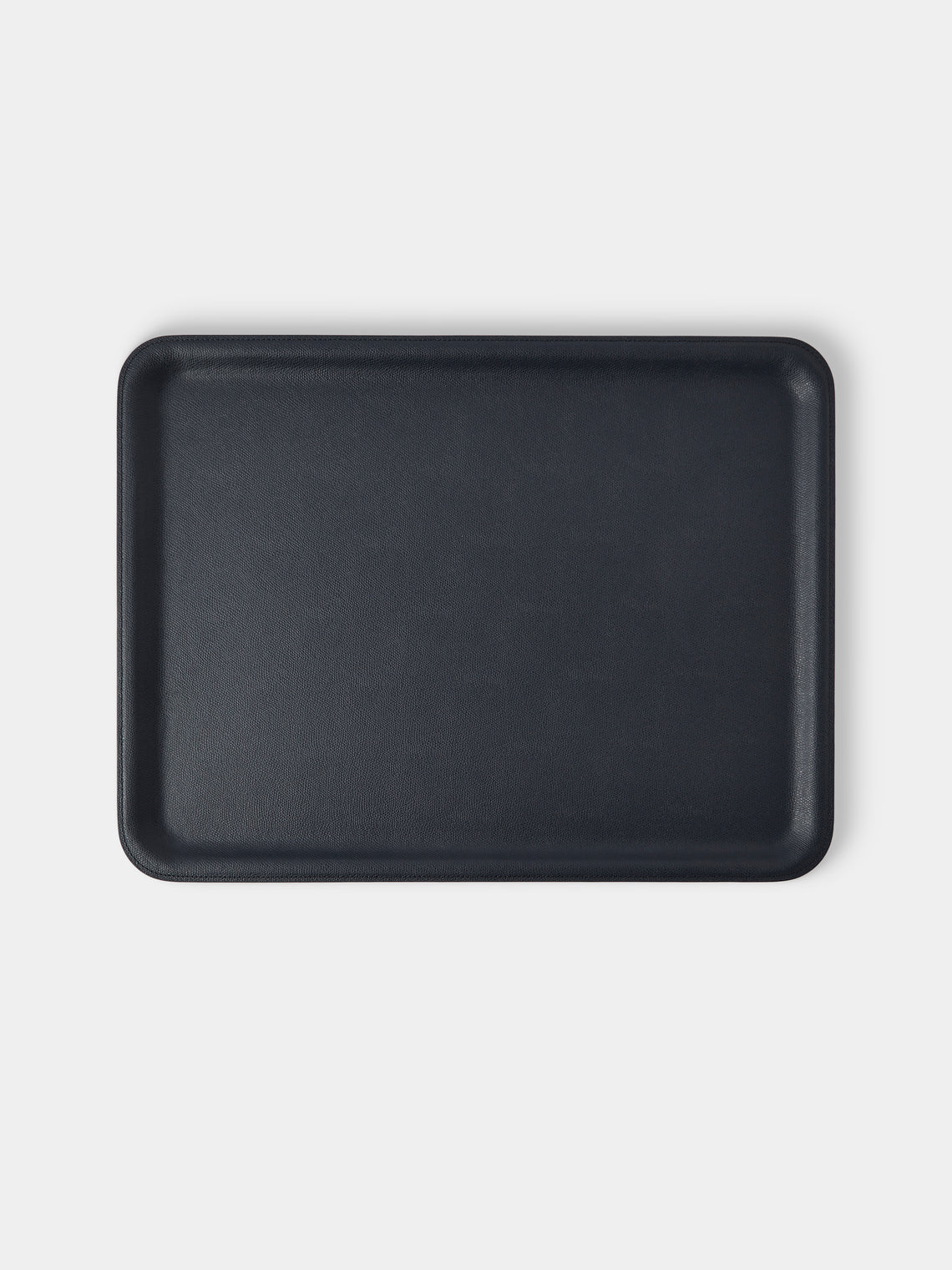 Giobagnara - Miramar Leather Tray (20in/51cm) - Blue - ABASK - 