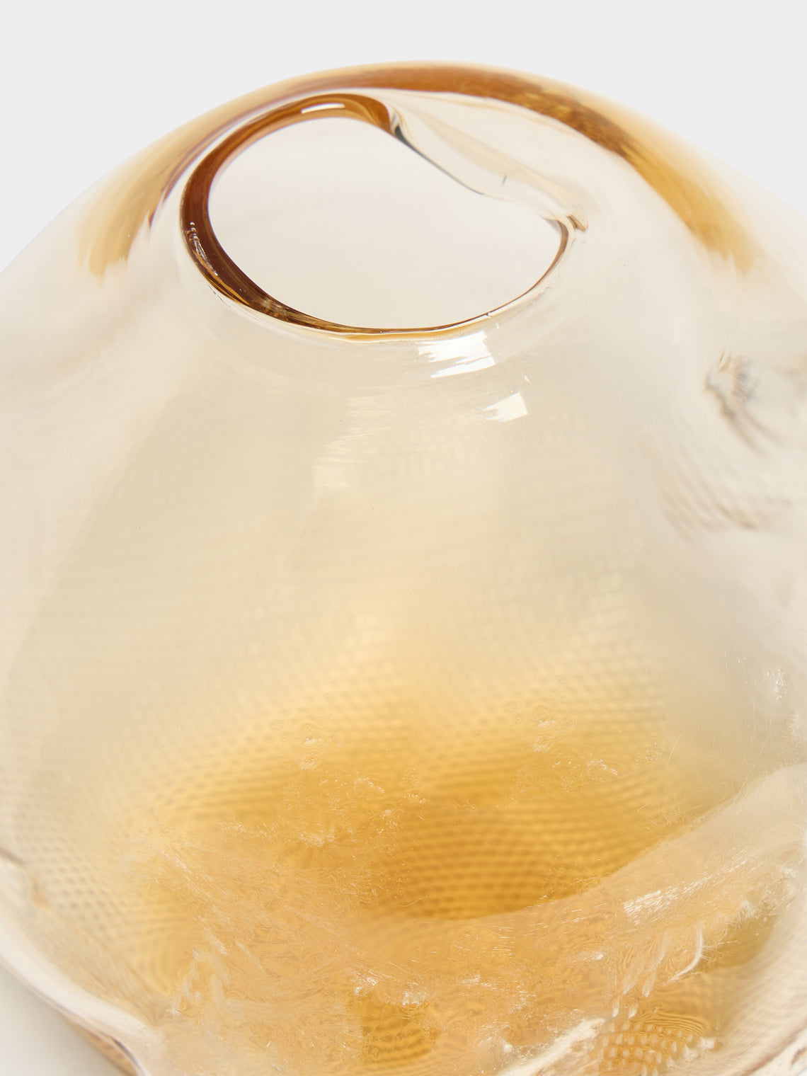 Vogel Studio - Hand-Blown Glass Bud Vase (5in/13cm) - Yellow - ABASK