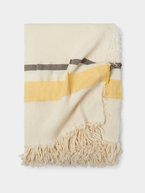 The House of Lyria - Audacia Handwoven Linen Towel -  - ABASK - 