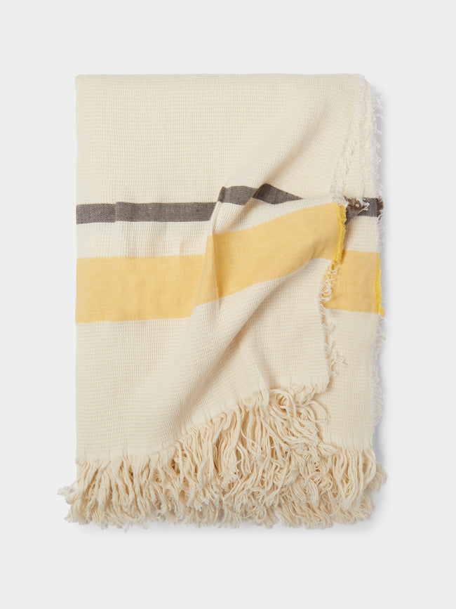 The House Of Lyria - Audacia Handwoven Linen Towel -  - ABASK - 