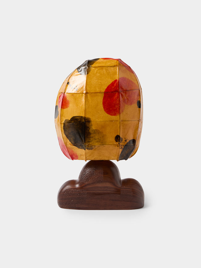 Yuxuan Huang - Mountain Hand-Painted Kozo Paper and Wood Table Lamp - Multiple - ABASK - 