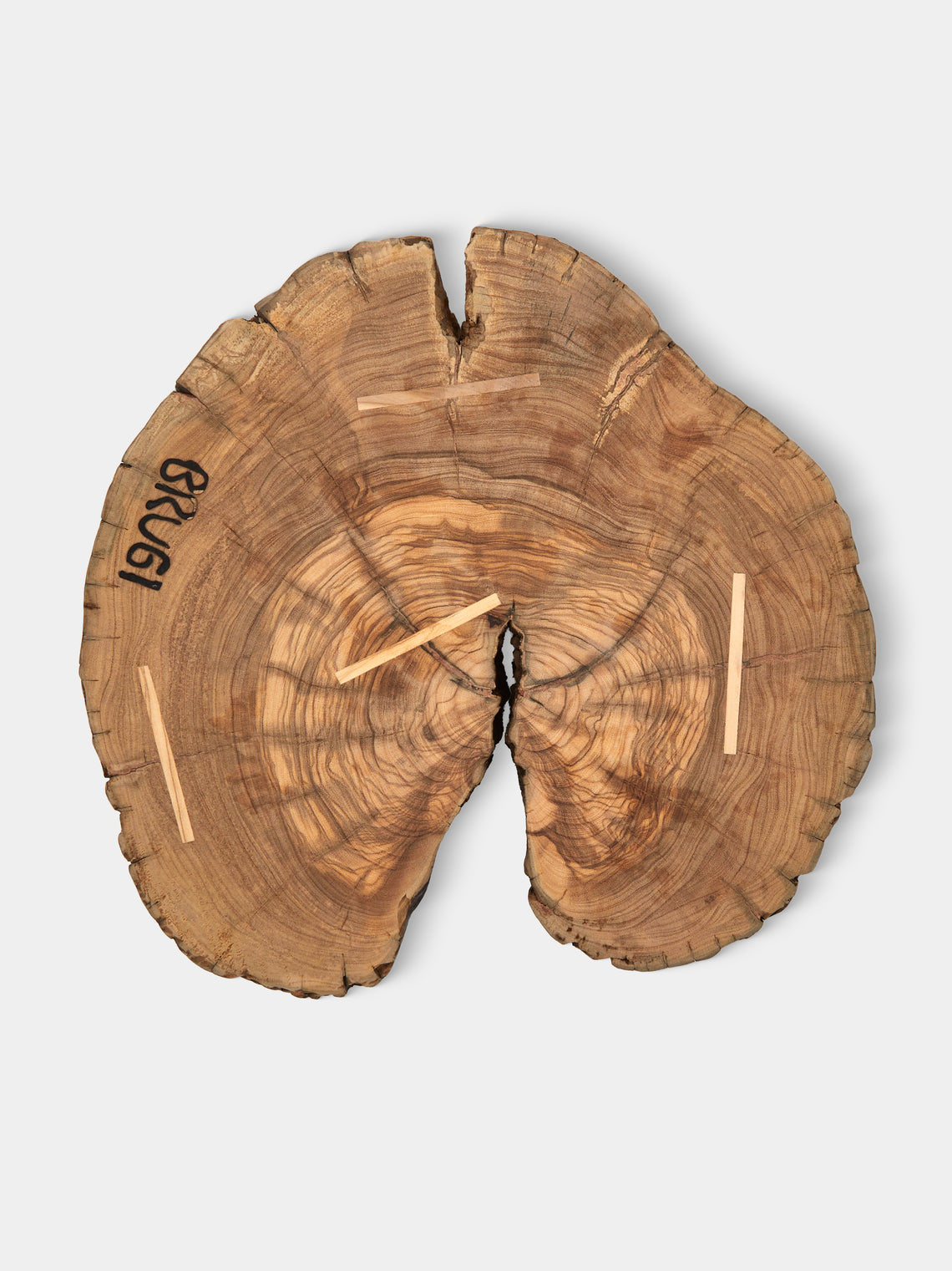 Art Brugi - Hand-Carved Olivewood Cheese Board - Brown - ABASK - 