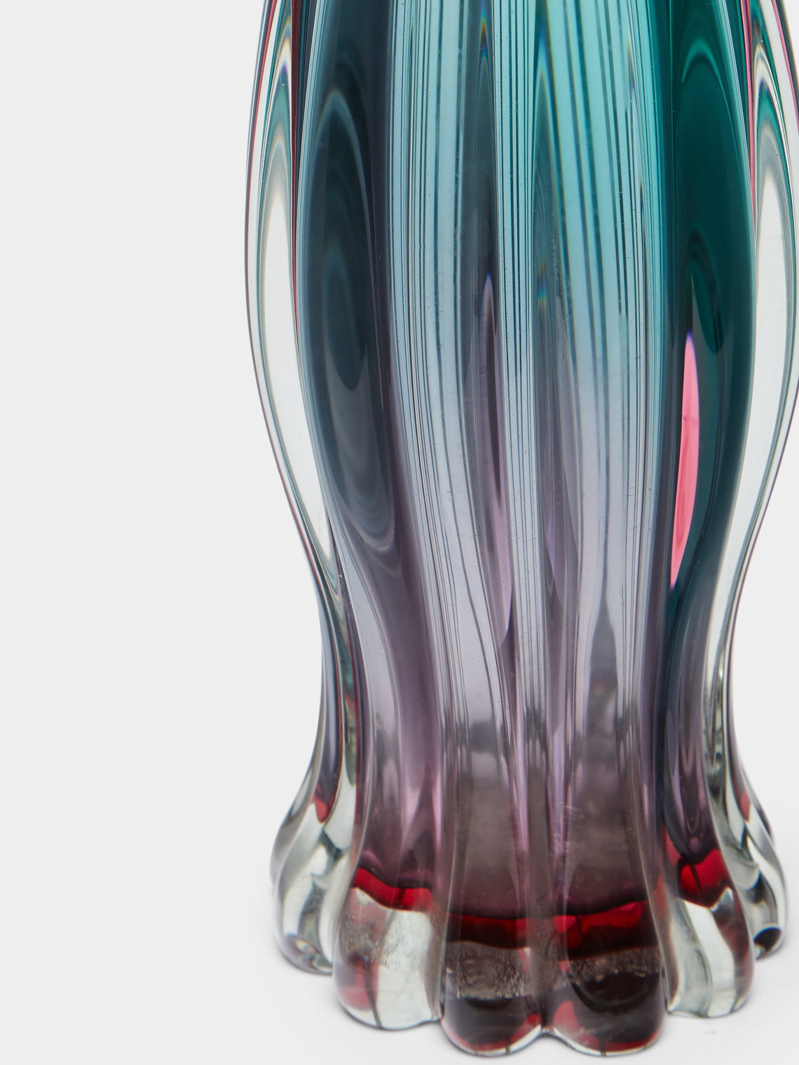 Antique and Vintage - 1960s Flavio Poli Murano Glass Large Vase -  - ABASK