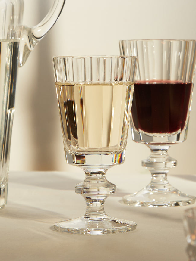 Theresienthal - Roland Hand-Blown Crystal White Wine Glass (Set of 2) - Clear - ABASK