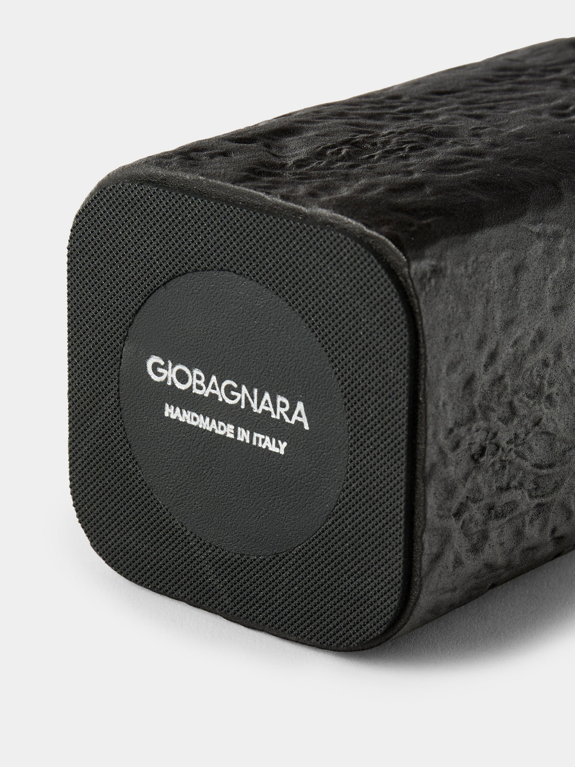 Giobagnara - Riace Imperfect Bronze Soap Dispenser - Black - ABASK