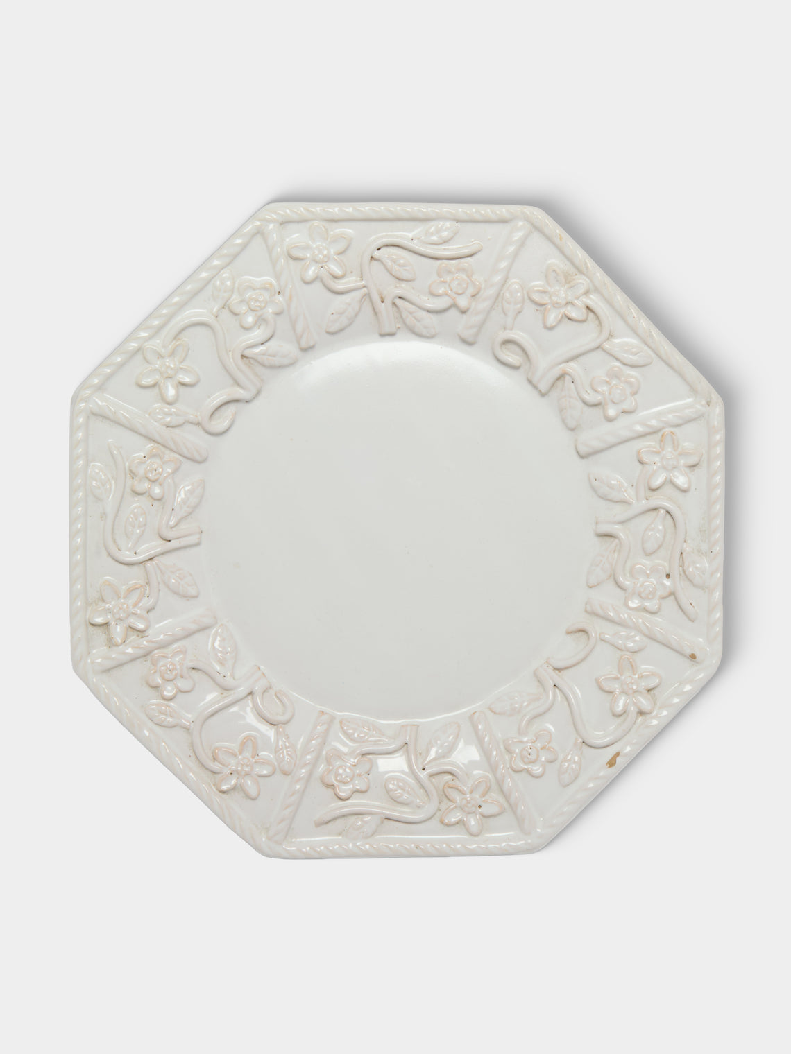 Antique and Vintage - 1920s Émile Tessier Ceramic Soup Tureen with Platter - White - ABASK