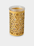 Rudi - Stelvio Leather Thermal Bottle Cooler - Yellow - ABASK - 