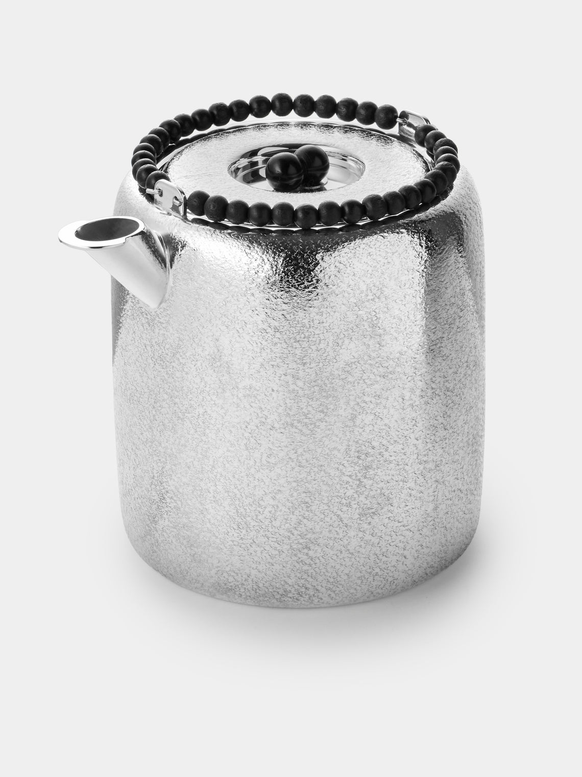San Lorenzo - 1988 Afra and Tobia Scarpa Engraved Sterling Silver Tea Service (Set of 3) - Silver - ABASK