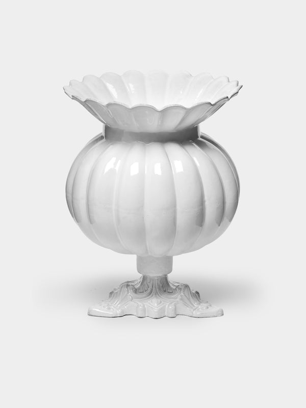 Astier de Villatte - Citrouille Hand-Glazed Ceramic Vase -  - ABASK - 